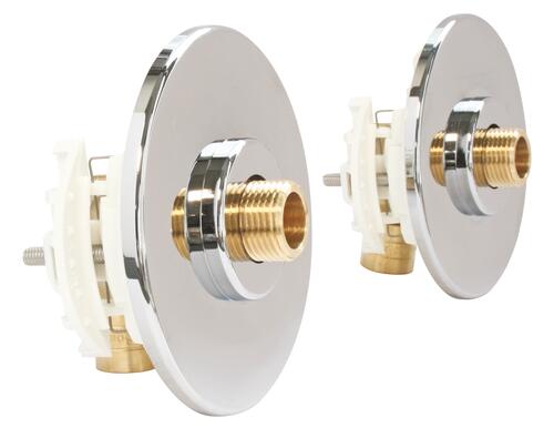 Fixoplac coudé PER Glissement pour lavabo/sous-évier Ø16-M3/8''(12/17) plaque alvéolaire